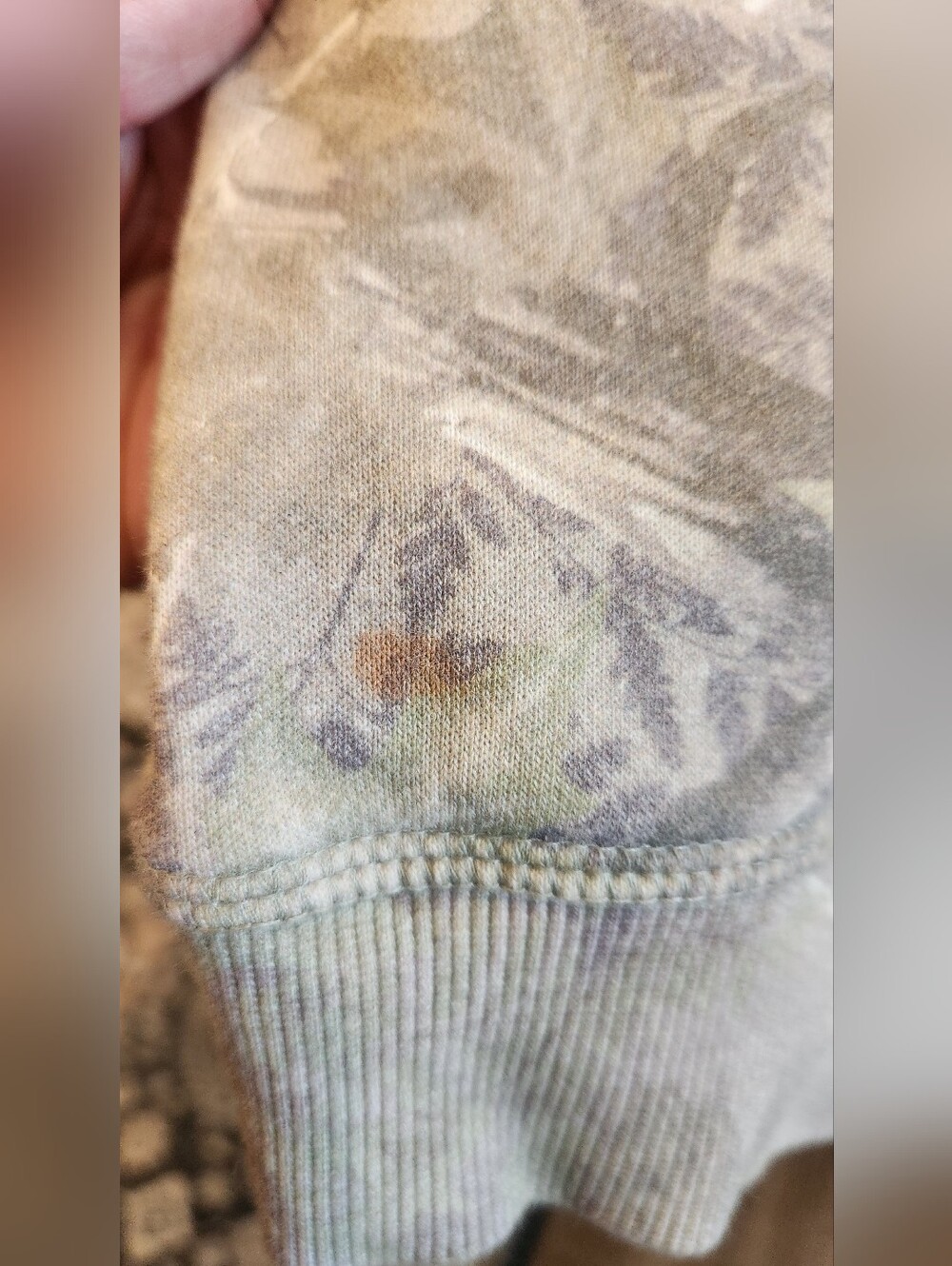 PacSun Camo Crewneck Sweatshirt in Earth Tones - Picture 4 of 4